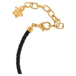 Greca Leather Bracelet