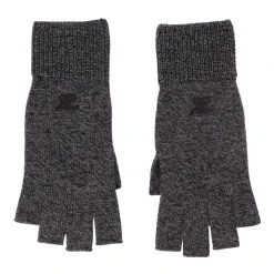 Grigie Lana Unisex Guanti Senza Dita