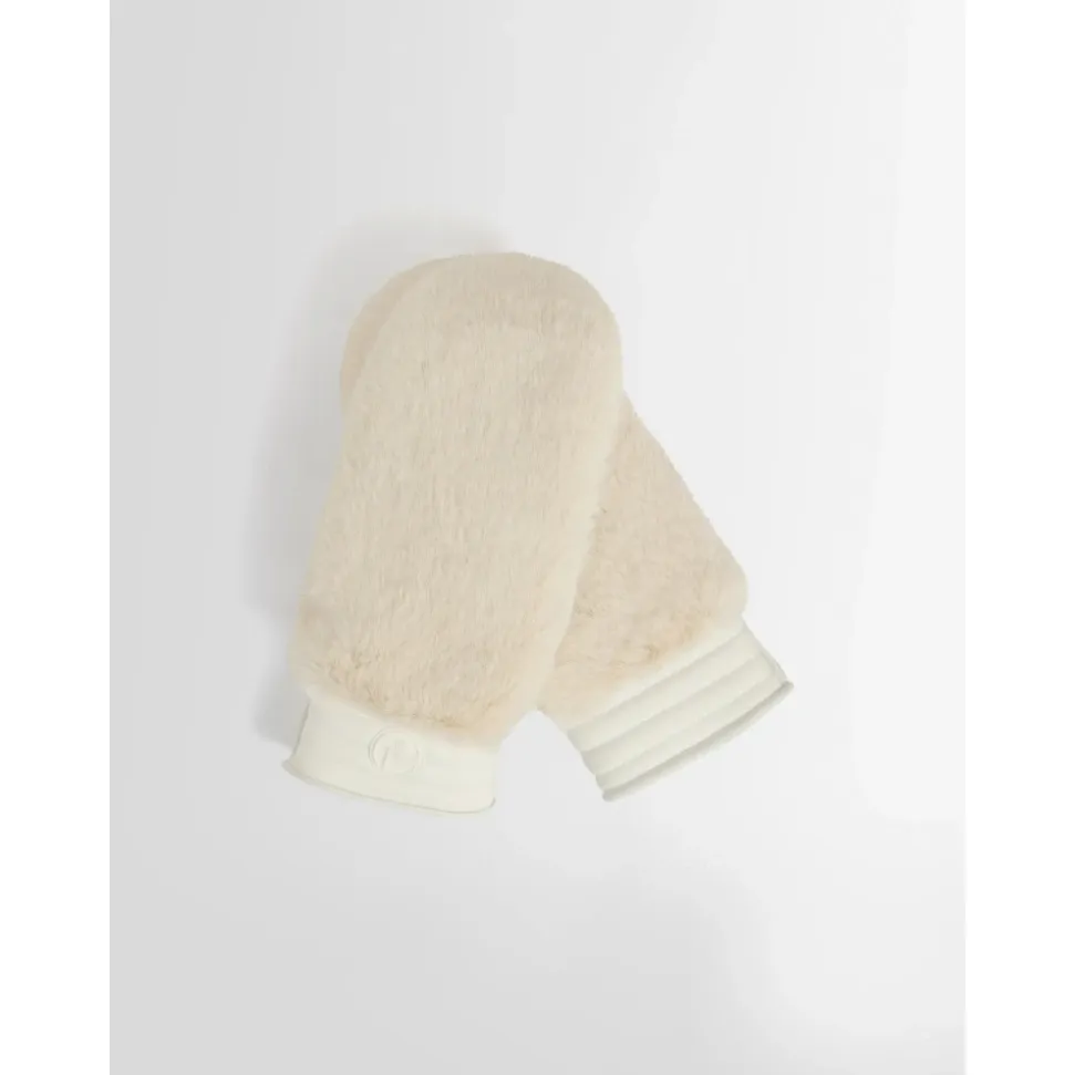Guanti da sci in eco pelliccia