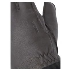 Guanti Deerskin Primaloft Rib, Marrone Scuro