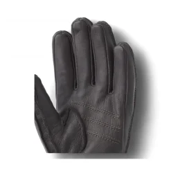 Guanti Deerskin Primaloft Rib, Marrone Scuro
