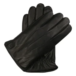 Guanti in pelle da uomo con funzione touch screen