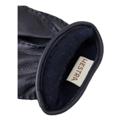 Guanti in pelle di alce cuciti a mano con fodera in cashmere