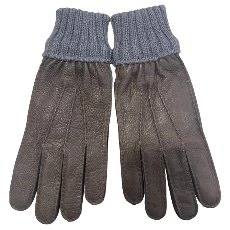 Guanti in Pelle di Cervo Fatti a Mano