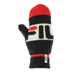 Guanti Uomo Intarsia Neri/Rossi/Bianchi