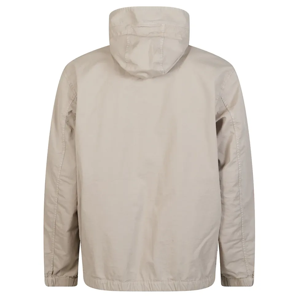 Hooded Flap Pocket Jacket