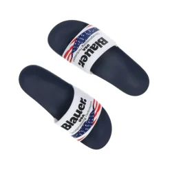 Infradito e Slider Blu