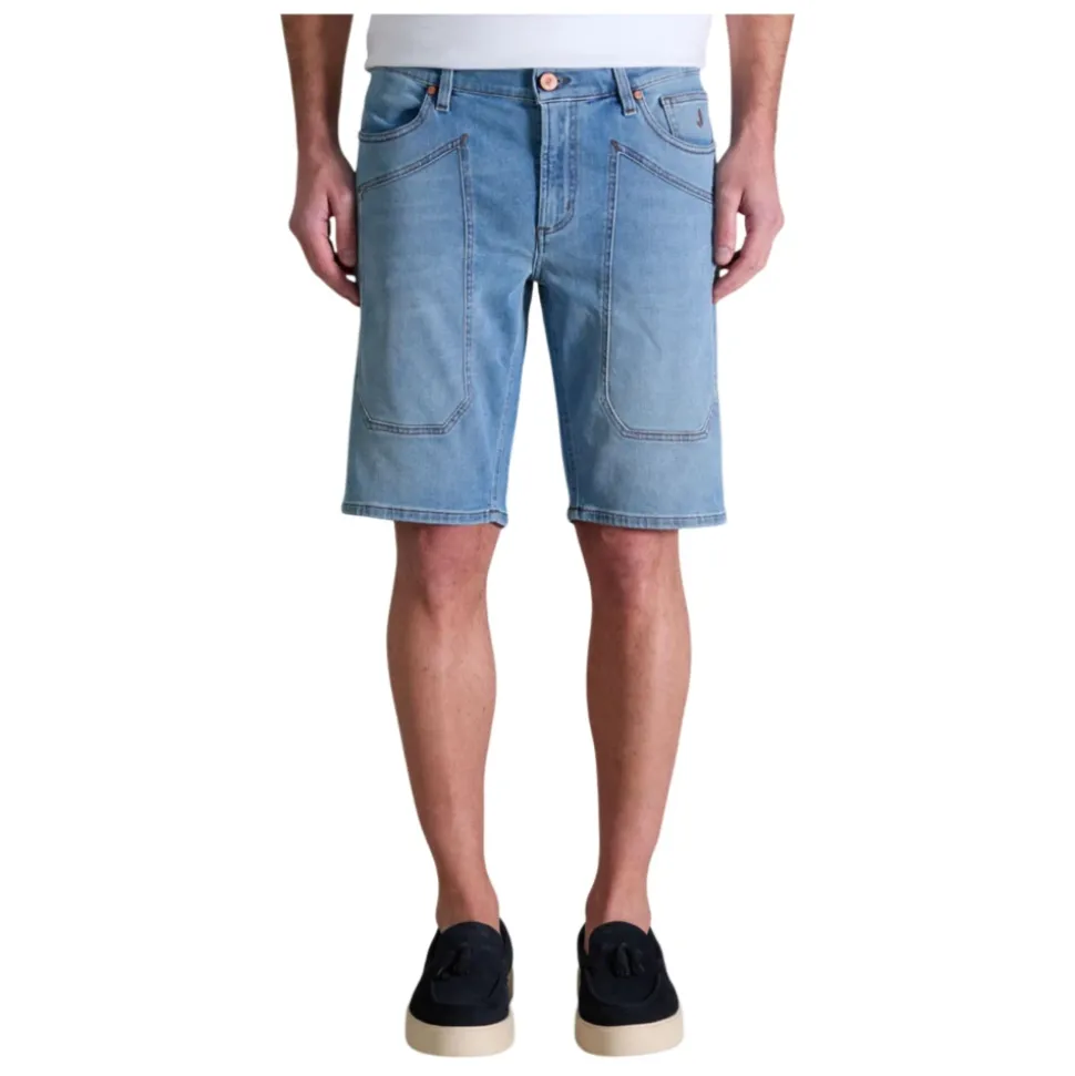 Jayden 5 Pocket Slim Patch Bermuda Shorts