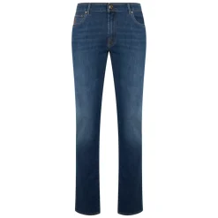 Jeans blu scuro slim fit comodi versatili