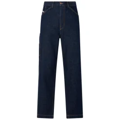 Jeans in denim blu scuro comodi