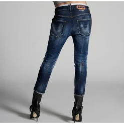 Jeans Jennifer Dipinti e Stropicciati