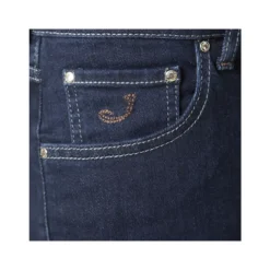Jeans Raw Denim Blu Navy