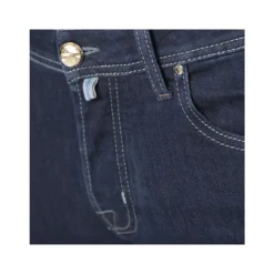 Jeans Raw Denim Blu Navy