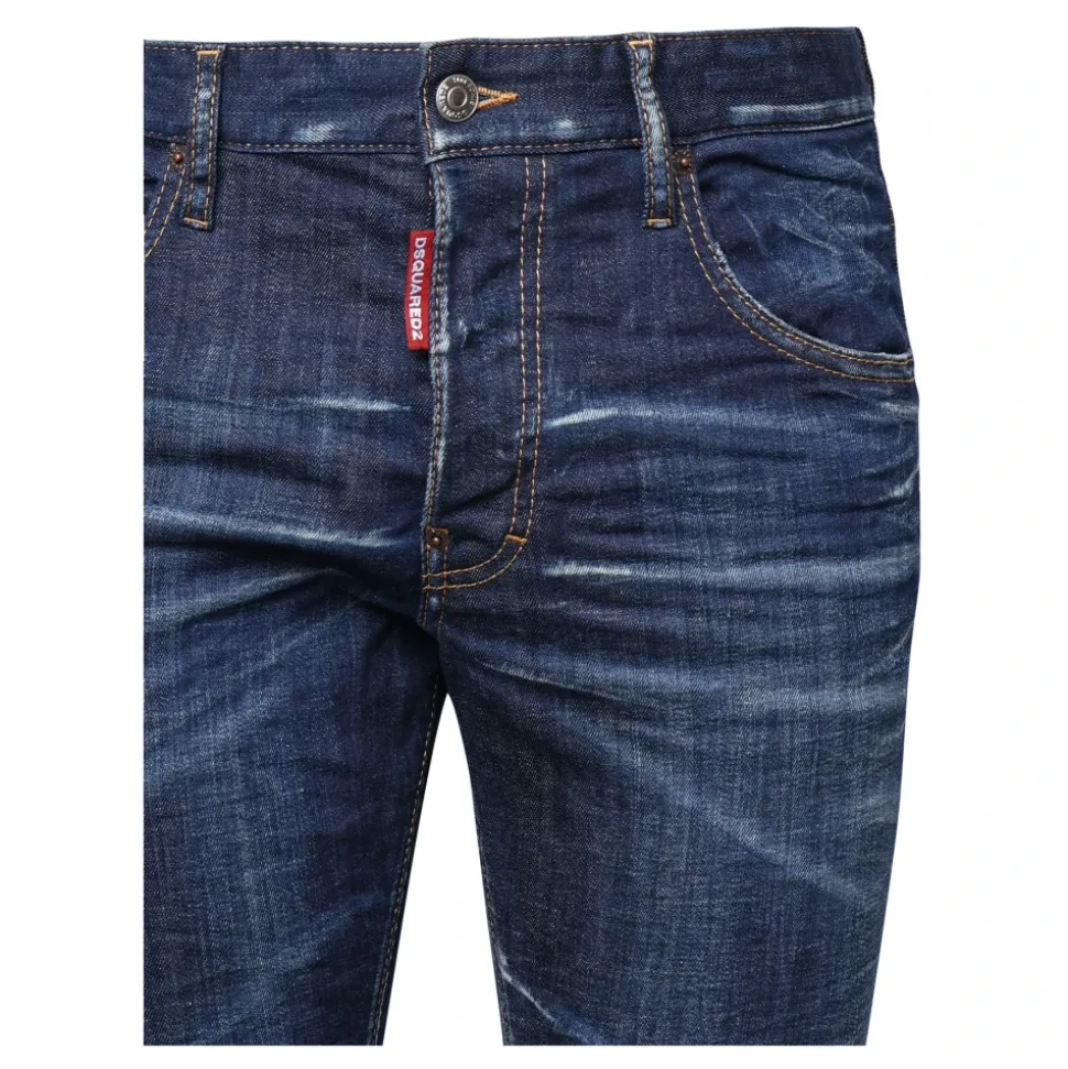 Jeans Skater Lavaggio Scuro Pulito