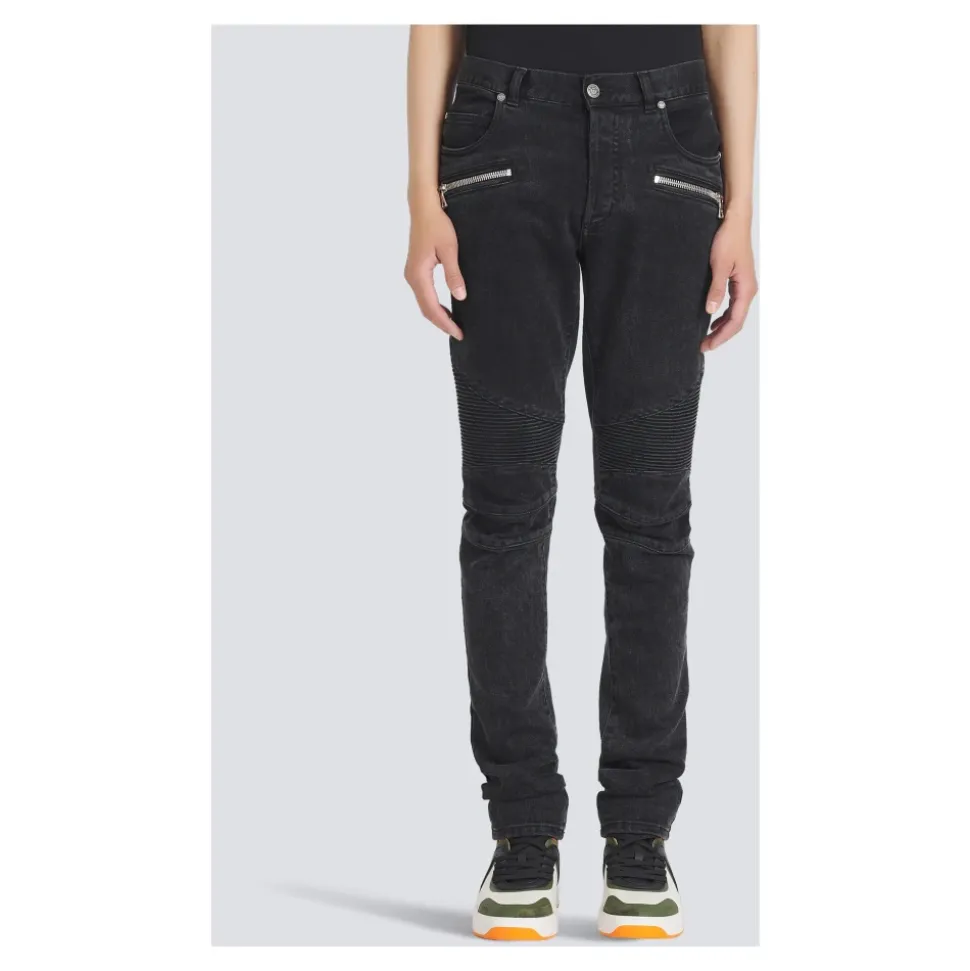 Jeans slim fit in cotone