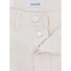 Jeans Uomo Bianchi Slim Fit