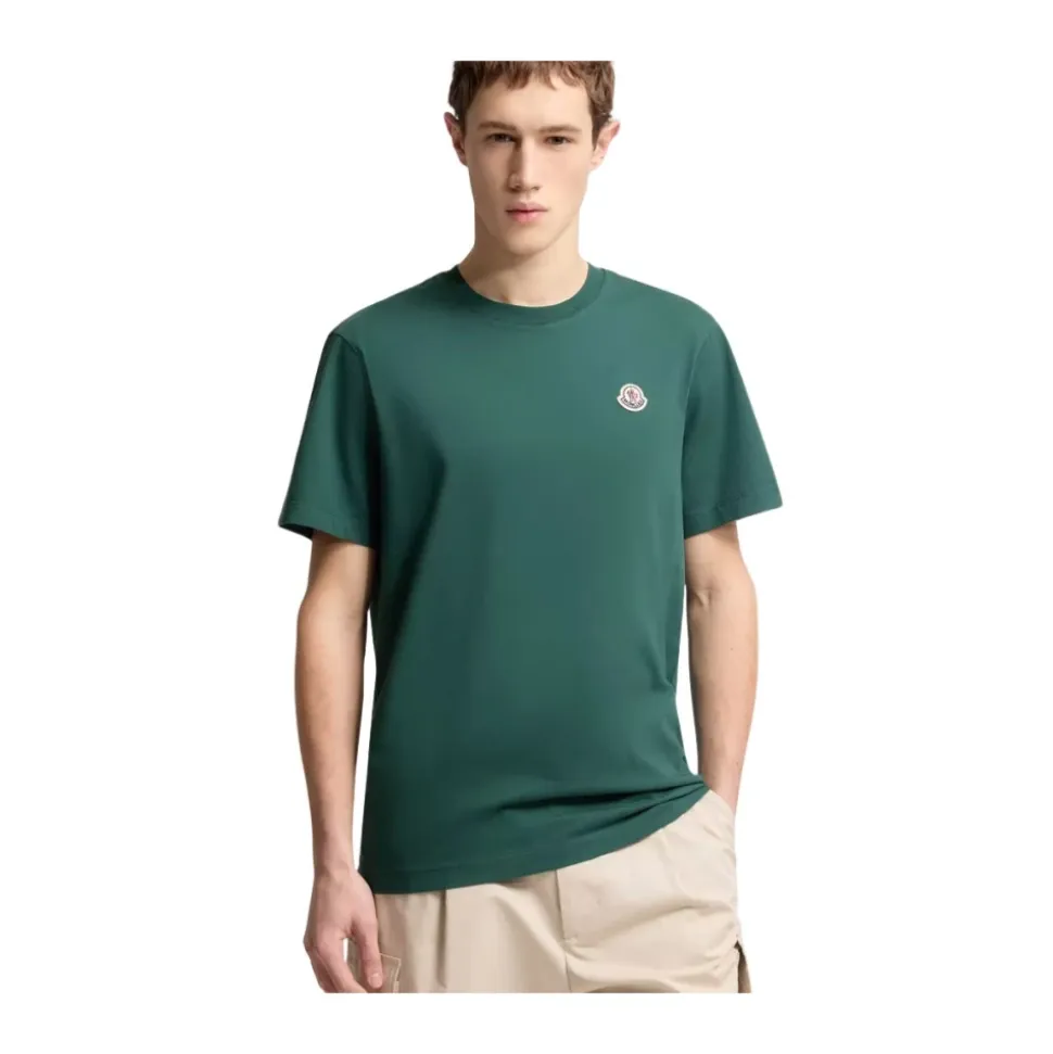 Logo Patch Cotton T-Shirt Pack of Three