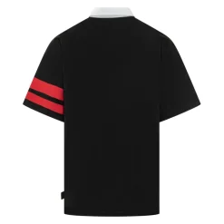Logo Striped Polo Shirt