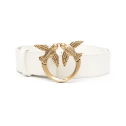 Love Birds High Leather Belt 4cm