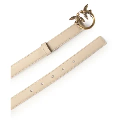 Love Birds Thin Leather Belt