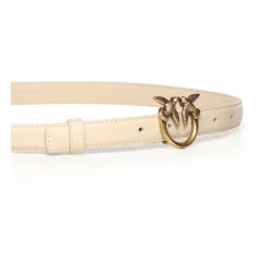 Love Birds Thin Leather Belt