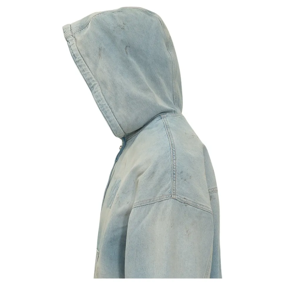 MA Denim Zip Hoodie