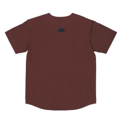 Maglia Baseball Giacca con Bottoni Manica Corta