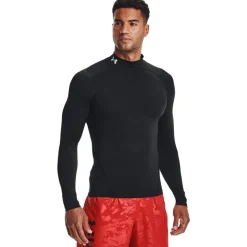 Maglia Compressione Allenamento Corsa Uomo Nero