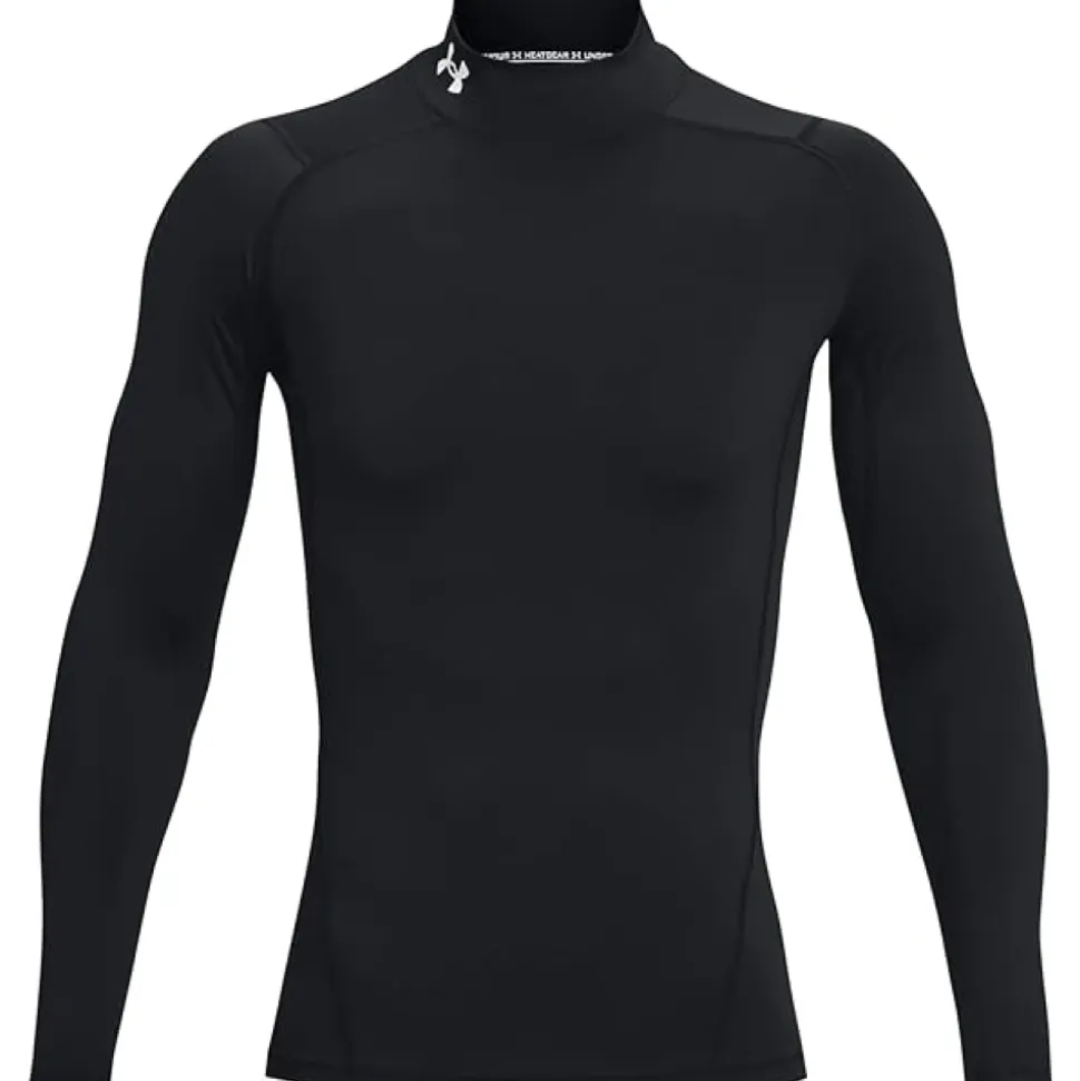 Maglia Compressione Allenamento Corsa Uomo Nero