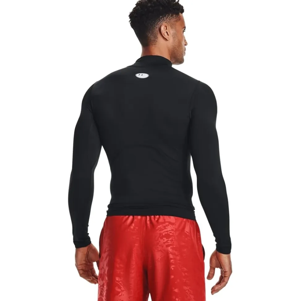 Maglia Compressione Allenamento Corsa Uomo Nero