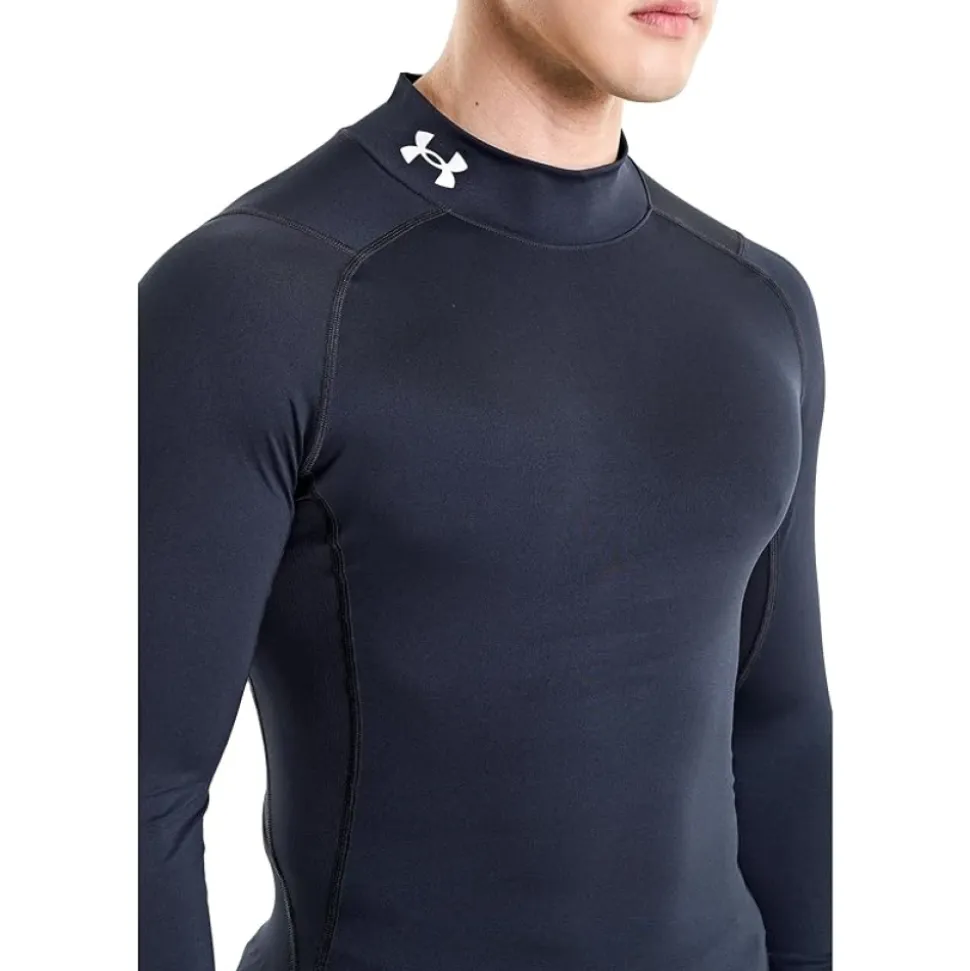 Maglia Compressione Allenamento Corsa Uomo Nero