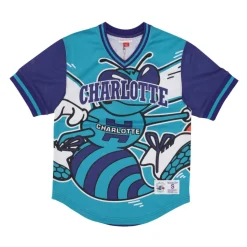 Maglia NBA Jumbotron con scollo a V in mesh
