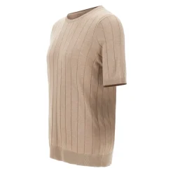 Maglia a Girocollo Maxi a Coste