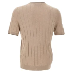 Maglia a Girocollo Maxi a Coste