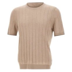 Maglia a Girocollo Maxi a Coste