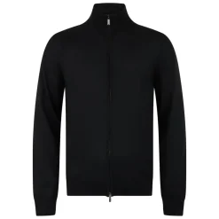 Maglione con zip e collo alto