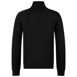 Maglione con zip e collo alto