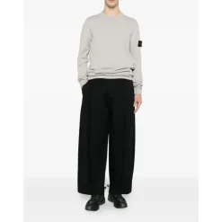 Maglione Girocollo con Patch