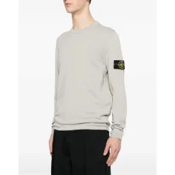 Maglione Girocollo con Patch