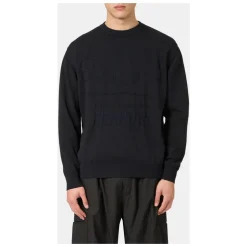 Maglione Girocollo in Cotone con Intarsio Peanuts