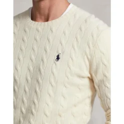 Maglione in lana e cashmere a collo alto