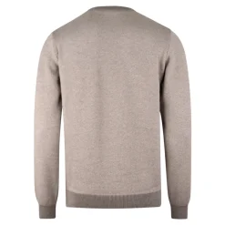 Maglione in Lana Merino - Maglia Strutturata con Dettagli a Contrasto