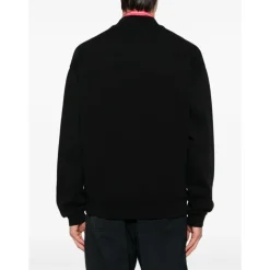 Maglione Nero AW25 Stile Elegante