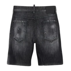 Marine Denim Shorts