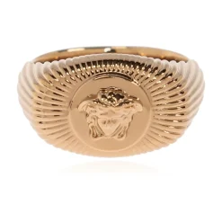 Medusa Head Signet Ring