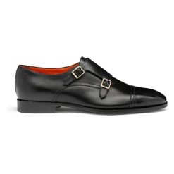 Men's double-buckle shoe