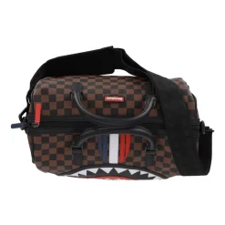 Mini Macchina Francese Borsone Marrone/Nero