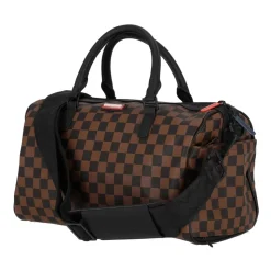 Mini Macchina Francese Borsone Marrone/Nero