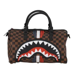 Mini Macchina Francese Borsone Marrone/Nero