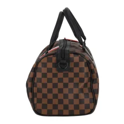 Mini Macchina Francese Borsone Marrone/Nero